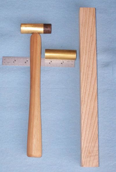 Small brass hammer materials