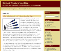 Highland Woodworking Blog