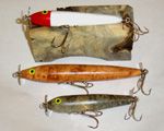 Calls, Knife and Lures Made by Brian Watson